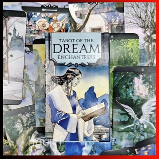 ผ้าใบภาษาอังกฤษ 78 แผ่น Dream Enchantress Tarot