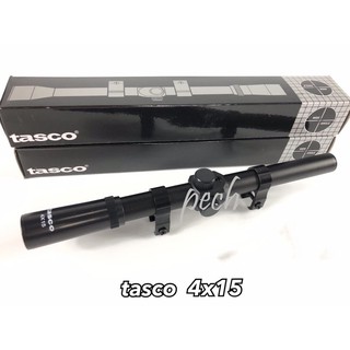 กล้องติดปืน กล้องเล็งเป้า tesco 4x15
