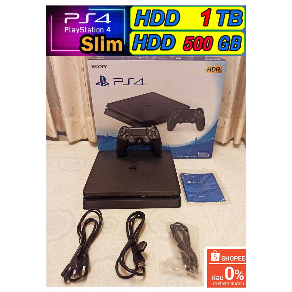 Ps4 Slim ( 500GB / 1TB ) fw11.50 ✓ครบกล่อง