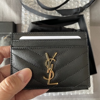 ของแท้100% ราคาถูกที่สุด Ysl card holder