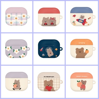 🇰🇷【Korean Compatible for AirPods 3rd Case】 New Compatible for Airpod Popular Collection Apple Hard Slim Cute Hand Made Unique Design Korea Made Momo