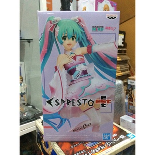 ✅  สินค้าพร้อมส่ง : Hatsune Miku - Espresto est -Dress &amp; Hair- Racing Miku 2019 Best Clothes Ver.