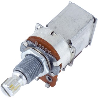 Paramount H70 ปุ่มหมุนวอลุ่ม แบบกด B250K Ohm ขนาดเล็ก ก้านยาว (Push / Pull Volume Switch Linear Taper Potentiometer)