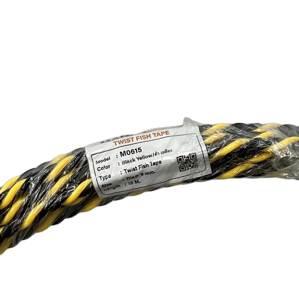 MANITOOLS ฟิชเทป FISH TAPE ยาว15เมตร 6mm. ฟิตเทป M0615 รูปที่ 3