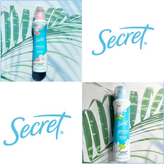 (Secret®) Weightless Dry Spray Antiperspirant Deodorant, 116g สเปรย์ลดเหงื่อ ระงับกลิ่นกาย