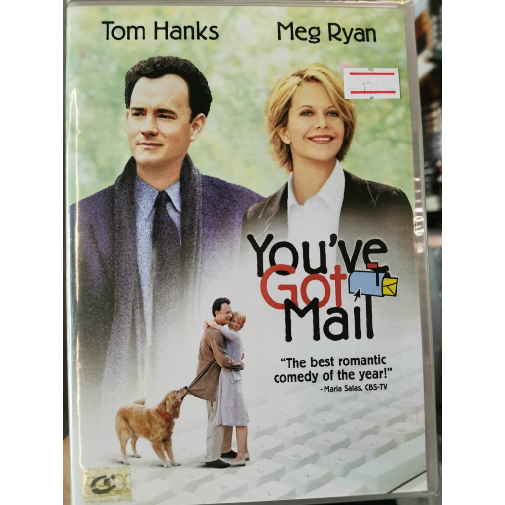DVD : You've Got Mail (1998) ยูฟว์กอทเมล เชื่อมใจรักทางอินเตอร์เน็ท " Tom Hanks, Meg Ryan "