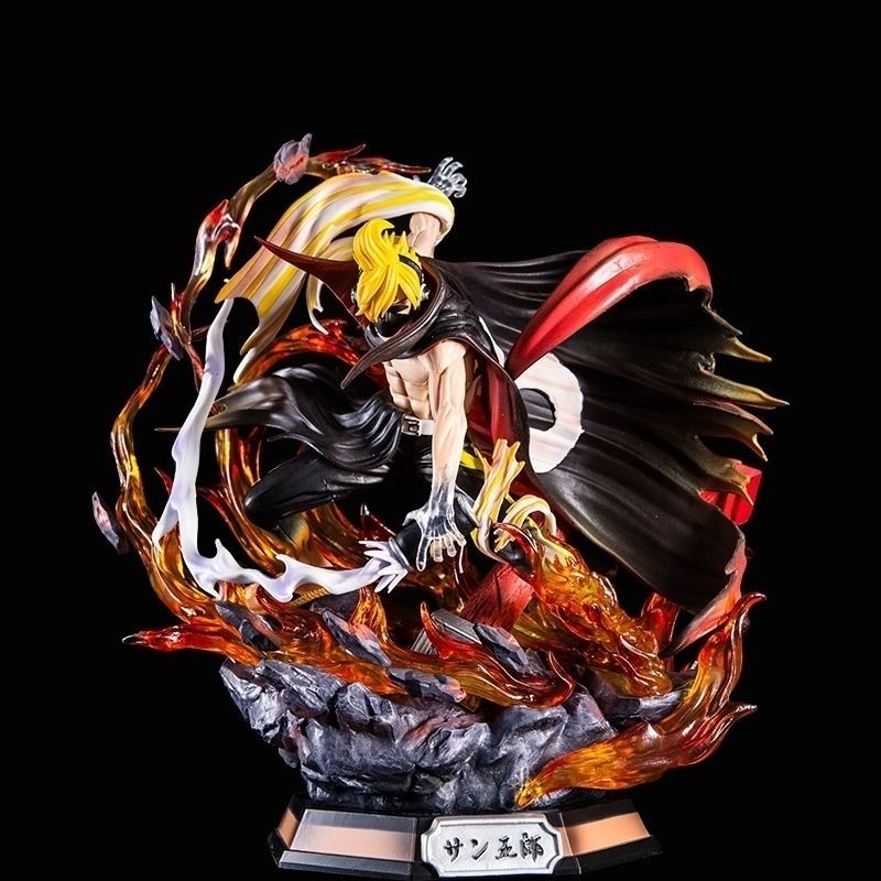 พร้อมส่ง โมเดลการ์ตูนวันพีช GK Tiantong Series Jerma 66 Combat Suit Sanji Luffy Sauron Wano Country แฮนด์เมด สําหรับตกแต่ง GK2U