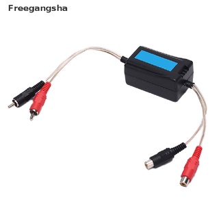 [Fre] Hkatops แจ็คเสียงสเตอริโอ 3.5 มม. Rca Ground Loop Isolator กรองเสียงสเตอริโอ Fgh