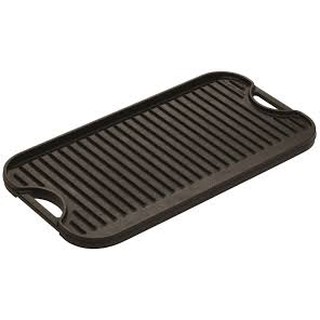 LPGI3, Lodge, 20x10.44" Cast Iron Reversible Grill/Griddle , ถาดย่าง/ ทอดเหล็กหล่อลอดจ์