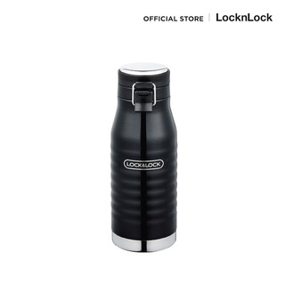 LocknLock กระบอกน้ำเก็บอุณหภูมิ Wave Bottle ความจุ 460 ml. รุ่น LHC4149BLK