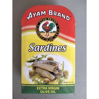 Ayam Sardines In Extra Virgin Olive Oil &amp; Green Peppercorn ปลาซาร์ดีน ในน้ำมันมะกอก 120 G