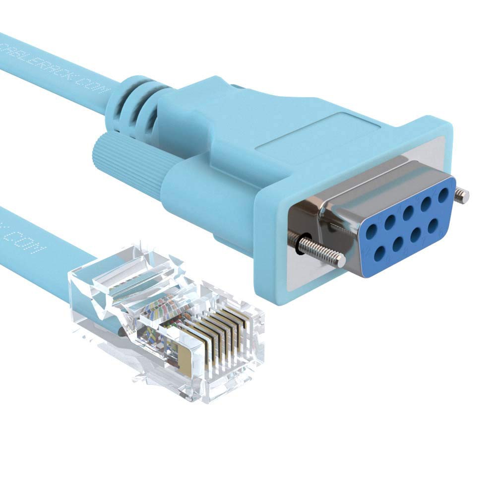 สายคอนโซล DB9 ตัวเมีย - RJ45 ตัวผู้