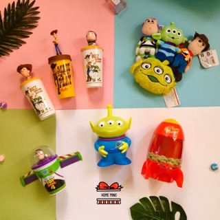 🌈 พร้อมส่ง 🚀 Toy Story ถังป๊อปคอร์น แก้วโรงหนัง ทอยสตอรี่