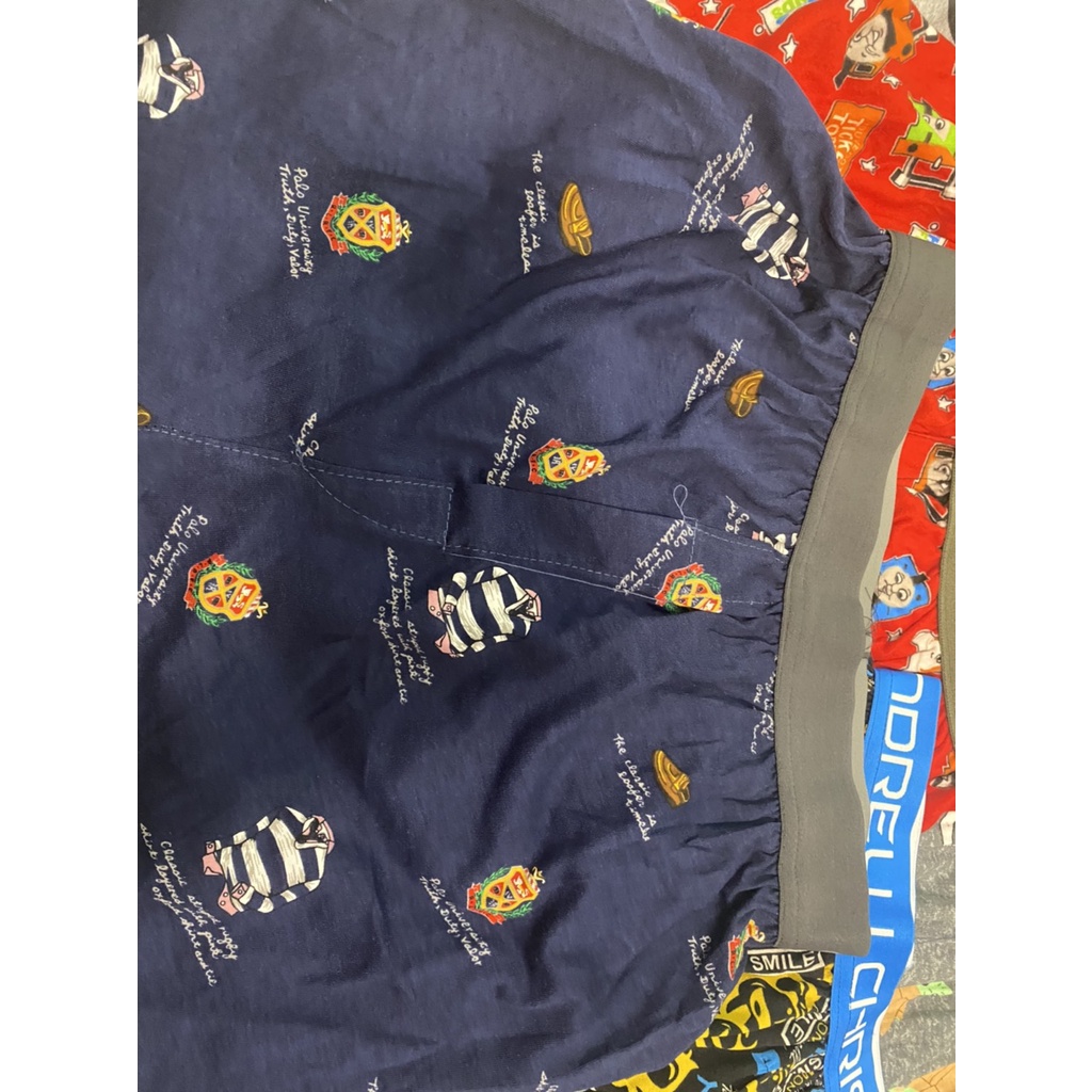 บ๊อกเซอร์ ขอบเทป ขอบโชว์  BOXER กางเกงชั้นในชาย ผ้านิ่ม ฟรีไซส์ กางเกงบ๊อกเซอร์ผ้าฝ้าย (1ตัว) - รูปที่ 3