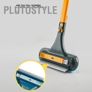 Plutostyle ที่ปัดน้ําฝน และที่ปาดน้ําฝน แบบสองด้าน อเนกประสงค์ พร้อมที่จับ สําหรับทําความสะอาดหน้าต่าง