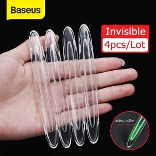 Baseus สติ๊กเกอร์กันชนประตูรถยนต์ 4 ชิ้น