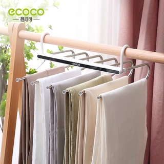 Ecoco ชั้นวางเสื้อผ้าอเนกประสงค์แบบพับได้มัลติฟังก์ชั่นสําหรับวางเสื้อผ้า