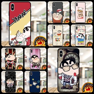 เคสโทรศัพท์ ลาย ชินจัง เคส  Realme5 / Realme 5i  / Realme 5s / Realme 6i / Realme C3  / Realme C21Y เคสมือถือ เคสสกรีน