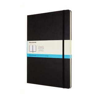 Moleskine สมุดปกแข็งจุด A4 ดำ Moleskine Dot Hardcover Book A4 Black