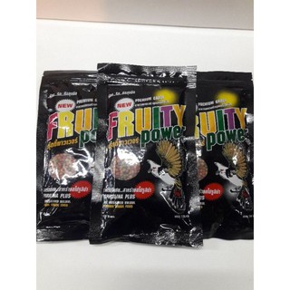 FRUITY POWE(ฟรุ๊ตตี้พาวเวอร์)อาหารนกกรงหัวจุก