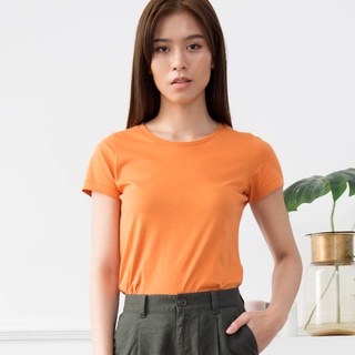 ZESENSE - เสื้อยืดคอกลม - WOMENS BASIC T-SHIRT