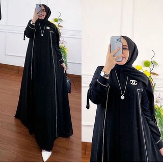 Nessa Dress MC Material BABYDOLL FULL Get Gamis (ไม่รวม HIJAB) ชุดเดรส สไตล์โมเดิร์น สําหรับผู้หญิงมุสลิม