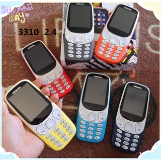 3310 จอใหญ่สุด  (จอกระจก2.4)(รุ่นล่าสุด) แบต4l อึดแน่นนอน