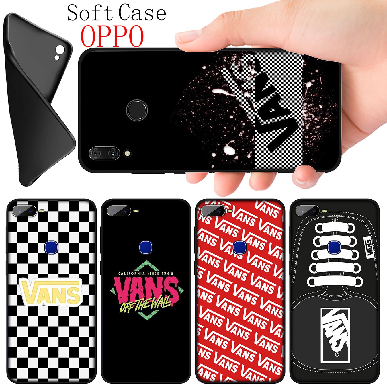 เคสโทรศ พท ม อถ อลายโลโก Vans ส าหร บ Vivo V 15 V 11 Pro Y 30 Y 50 V 5 V 7 Plus Y 66 Y 75 Y 79 Y 67 V 9 Y 85 Y Shopee Thailand