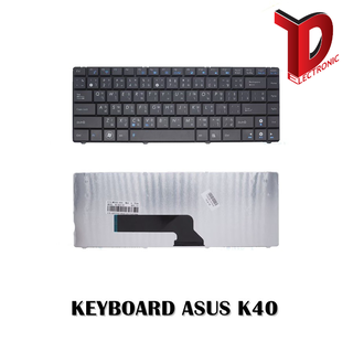 KEYBOARD ASUS K40  K40N K40IN K40E A41I X8AC X8AI /คีย์บอร์ดโน๊ตบุ๊คเอซุส ภาษาไทย-อังกฤษ