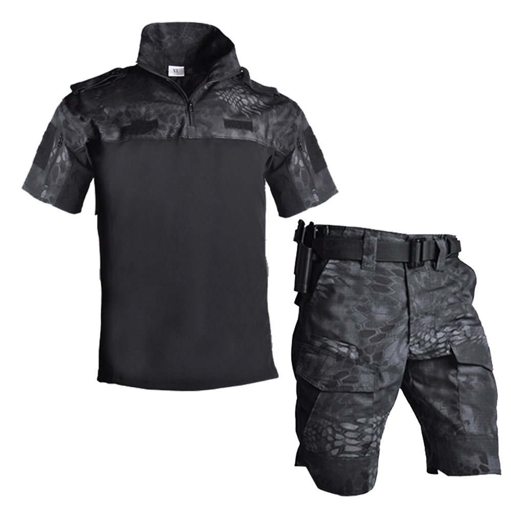 Summer Military Uniform Tactical Combat Shirt Airsoft Clothes Cargo