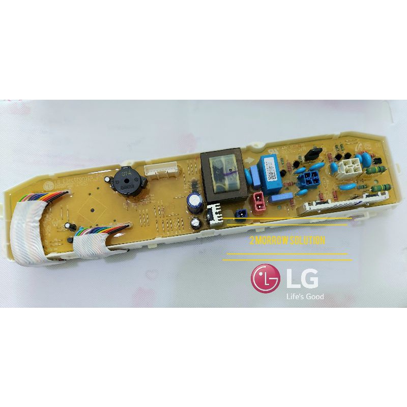 PCB เมนบอร์ดเครื่องซักผ้าLG 8-10 กิโลกรัมEBR62105304