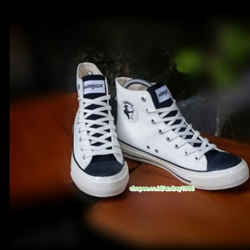 Putih Poseidon ORIGINAL White WARRIOR Shoes/White High WARRIOR Shoes/High WARRIOR Shoes
