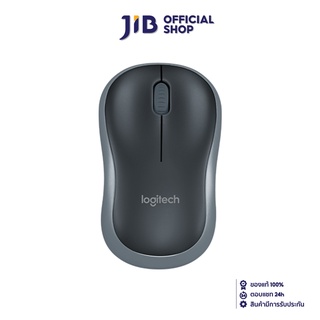 WIRELESS MOUSE (เมาส์ไร้สาย) LOGITECH M185 WIRELESS (BLACK)