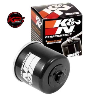 กรองน้ำมันเครื่อง K&amp;N KN-138 FOR SUZUKI DL250 V-Strom