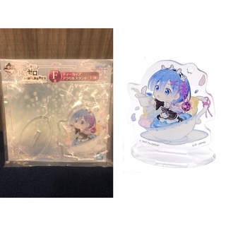 ❌งานแท้❌ Ichiban Kuji Re:Zero - Rem Acrylic Stand