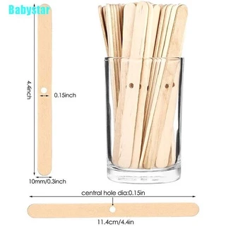 ( Babystar ) เชิงเทียนไม้ 50 ชิ้น สําหรับทําเทียน
