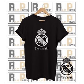 เสื้อยืด พิมพ์ลายโลโก้ Real MADRIDสามารถปรับแต่งได้