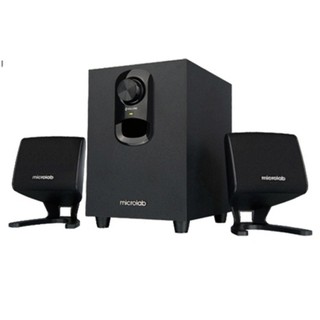 ลําโพง microlab m108 สีดำ Speaker 2.1ch.