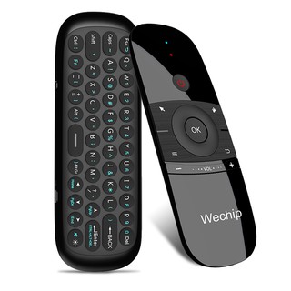 Wechip W 1 2.4 G รีโมทคีย์บอร์ดไร้สายอินฟราเรดควบคุมระยะไกล