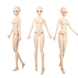 1/3 bjd doll 62 ซม. ร่างกายตุ๊กตาเปลือย