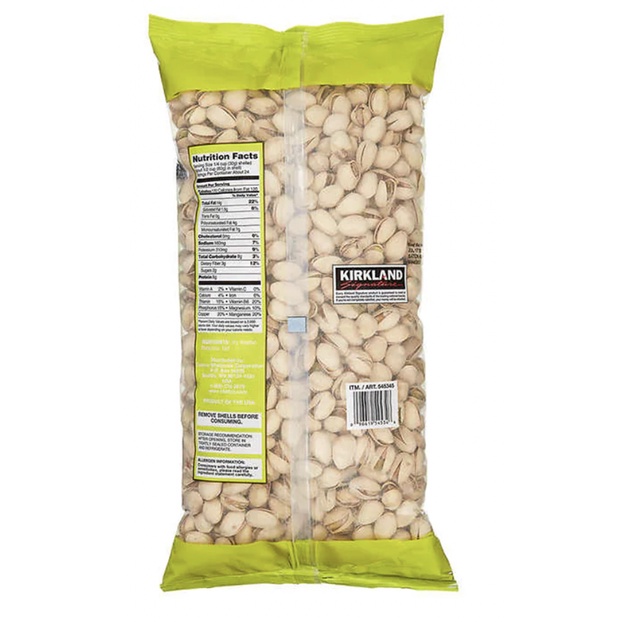 [Made in USA] ???????? ถั่วพิสตาชิโอ Kirkland Signature Pistachios 1