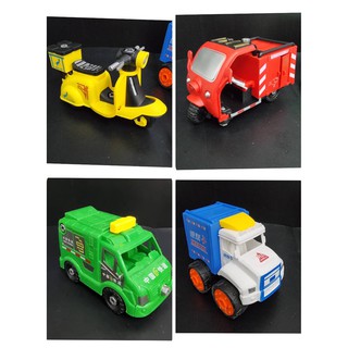 ของเล่นรถโมเดล DIY MODEL CAR ถอดประกอบได้ ล้อหมุนฟรีได้ รุ่น EXPRESS CAR รถขายของ S41341