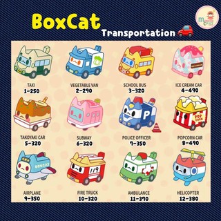 ❣️พร้อมส่ง…แบบตัวแยก❣️F.UN - Box Cat Transport Series