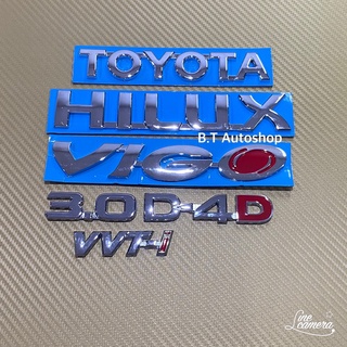 AD. โลโก้ toyota Hilux vigo 3.0 D4D vvti ราคาต่อชิ้น