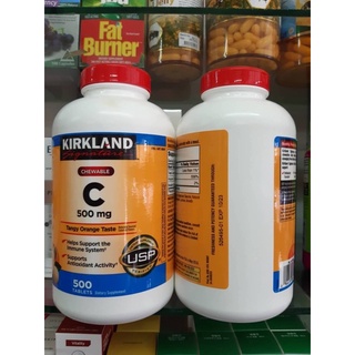 Kirkland Signature Vitamin C 500 mg Chewable 500 caps