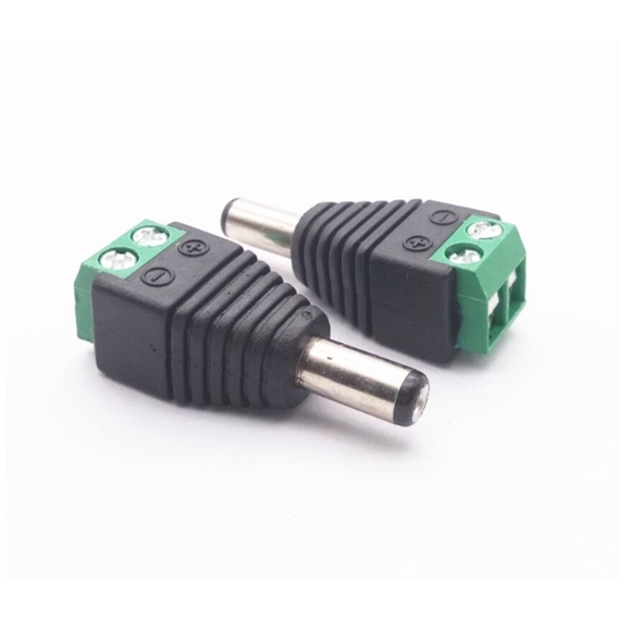 DC Jack  แจ๊คดีซี ตัวผู้ - ตัวเมีย แบบขันน๊อต  ขนาด 5.5* 2.1 มม. และ  5.5* 2.5 มม - รูปที่ 2