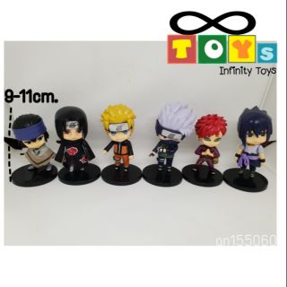 โมเดลนารูโตะ model naruto ทั้งเซต6ตัว