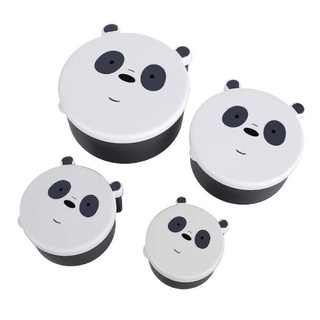 Miniso กล่องข้าว We Bare Bears Food Container-Panda 🐻