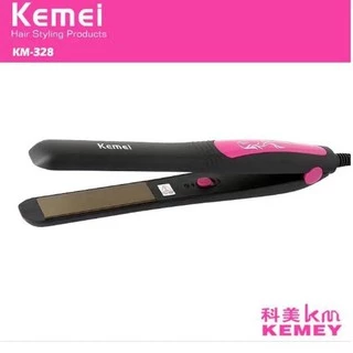 Kemei KM-2219 ที่หนีบผม เครื่องหนีบผม ทำผมตรงหรือเป็นลอน เครื่องม้วนผม ที่ม้วนผม ผมตรงสวยเป็นธรรมชาติ ร้อนเร็ว2219