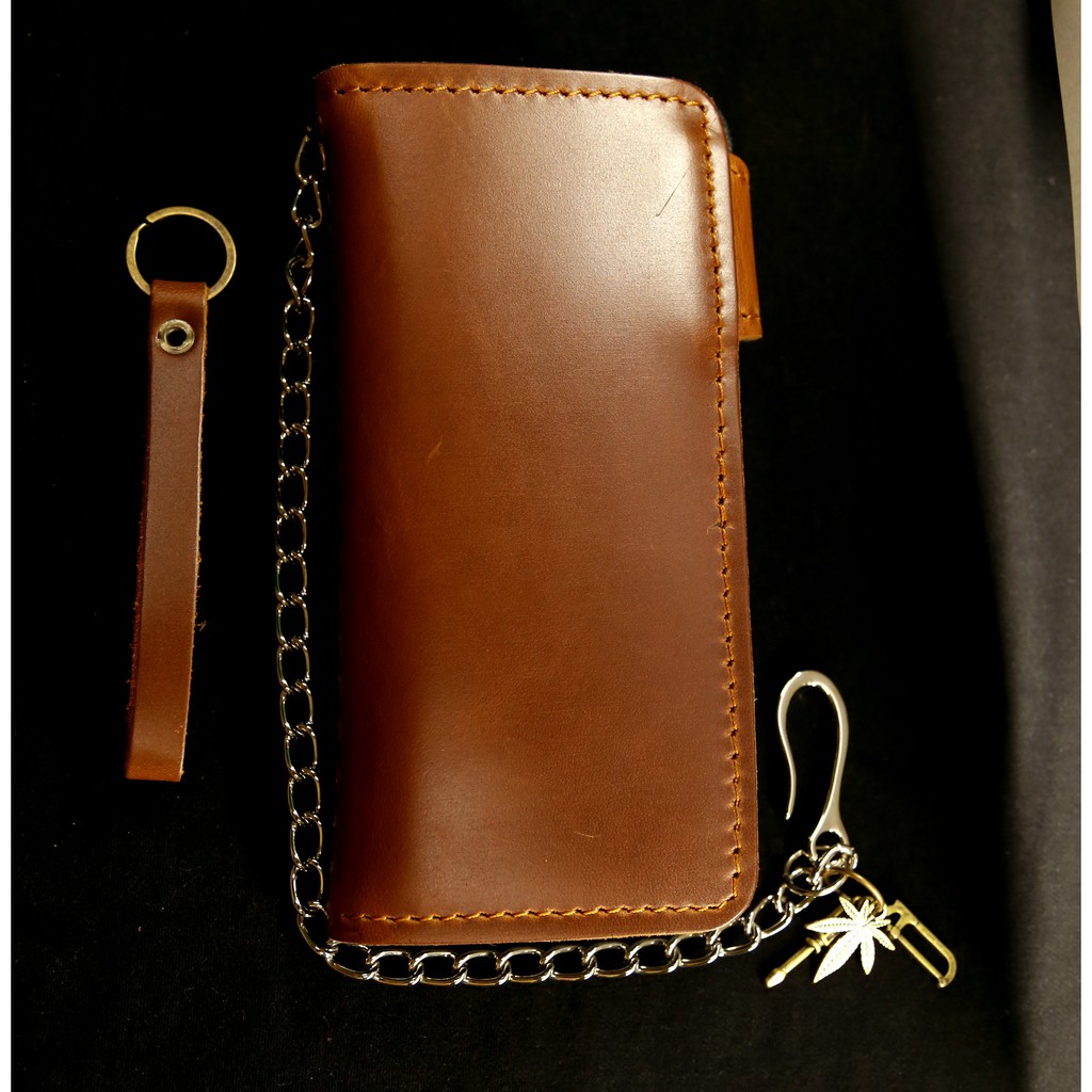 กระเป๋าสตางค์หนังแท้ กระเป๋าวินเทจNewcollect wallet bag